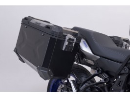 АЛЮМІНІЄВІ МОТОКОФРИ З КРІПЛЕННЯМ НА Yamaha MT-07 Tracer (16-) TRAX ADV 2X45Л ЧОРНІ